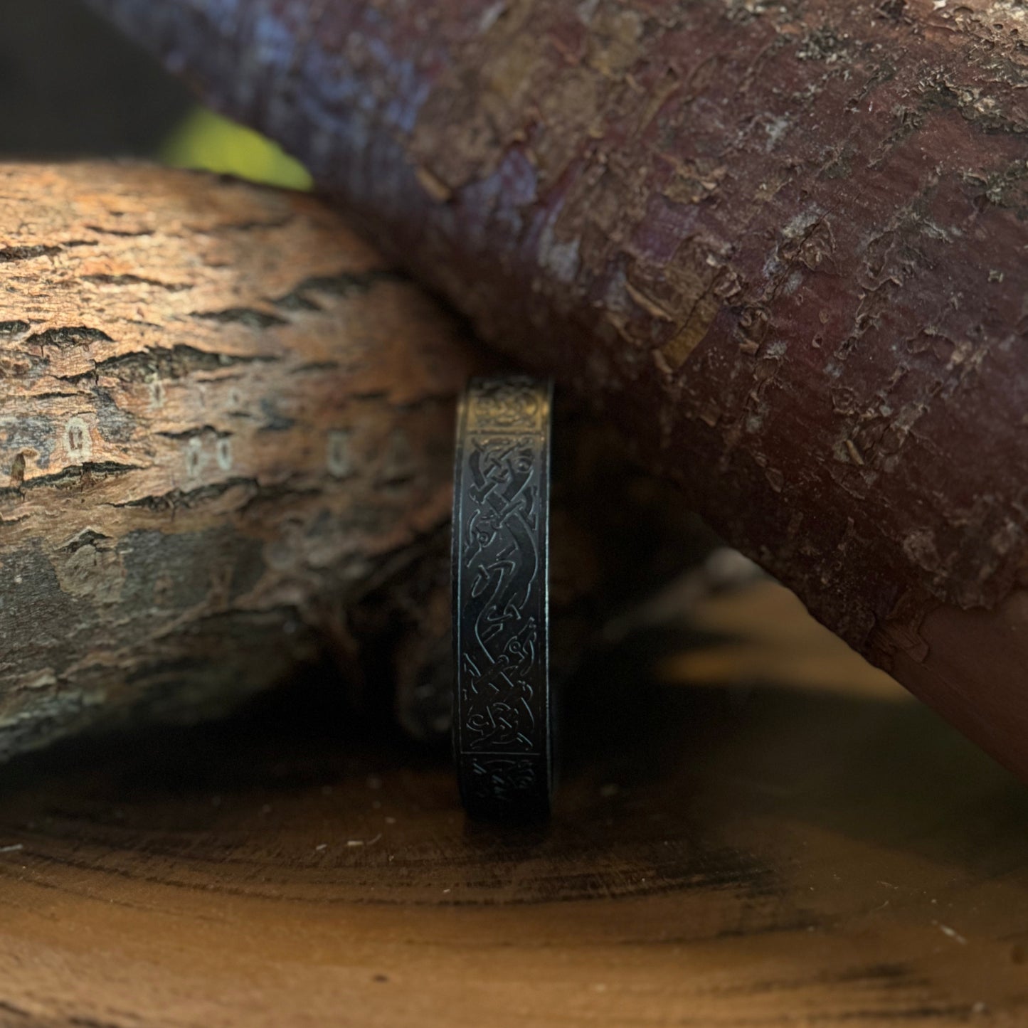 Norse Heritage Bracelet by RavenRitual Viking stainless steel bracelet with Norse motif