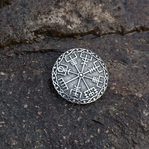 Vegvisir Brooch