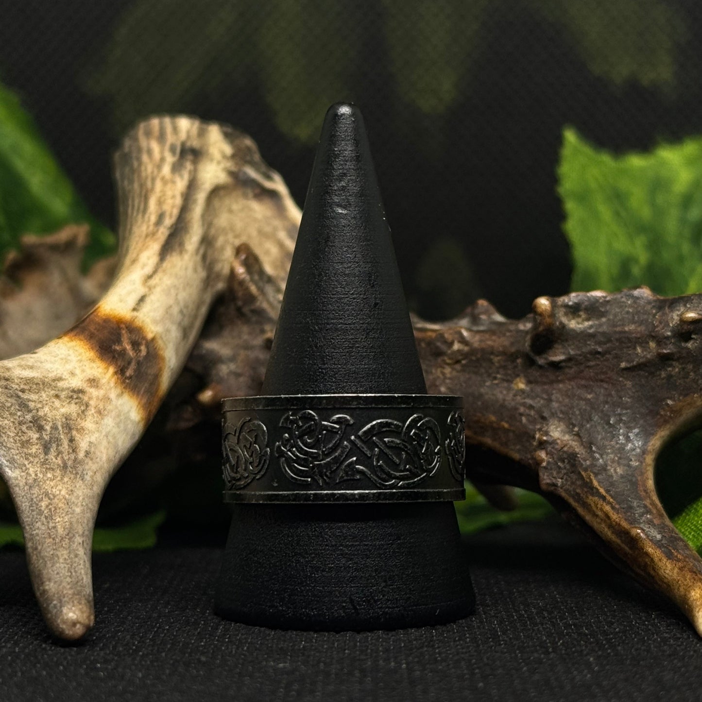 Norse Heritage Ring by RavenRitual – Viking stainless steel ring with Norse design