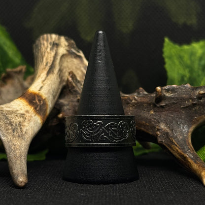 Norse Heritage Ring by RavenRitual – Viking stainless steel ring with Norse design