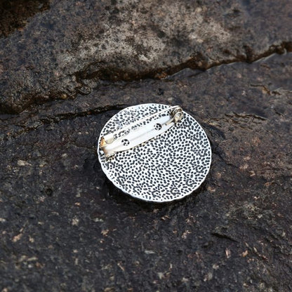 Vegvisir Brooch