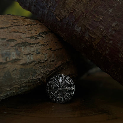 Vegvisir Brooch
